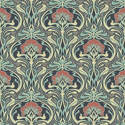 皇冠 wallcoverings flora nouveau 壁纸