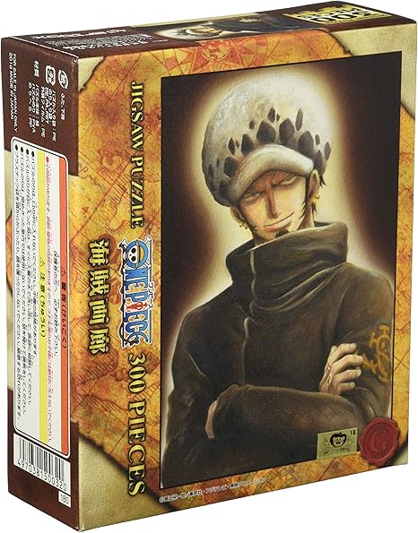 300片拼图海贼王肖像画 特拉法尔加 罗 26x38cm 玩具 亚马逊中国