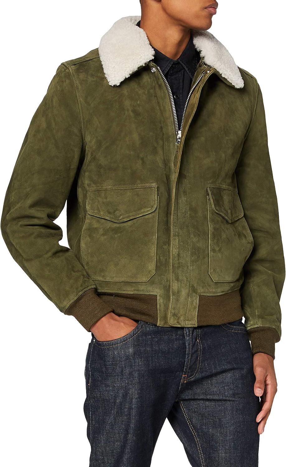 schott nyc 男式夹克