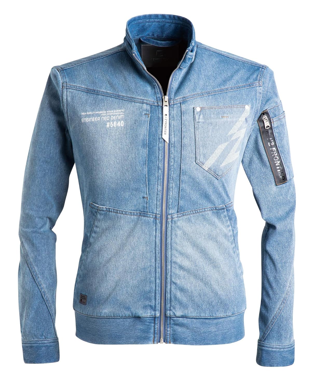 iz frontier 艾斯弗兰提 运动牛仔布工装夹克 四季通用 5640 ll 5640