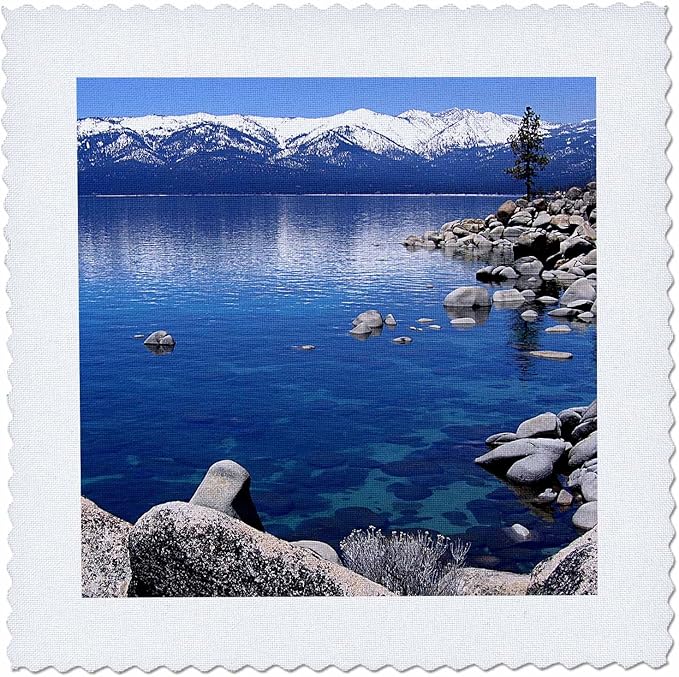 paul honatke 摄影浩湖 – tahoe snow mts – 方块拼布