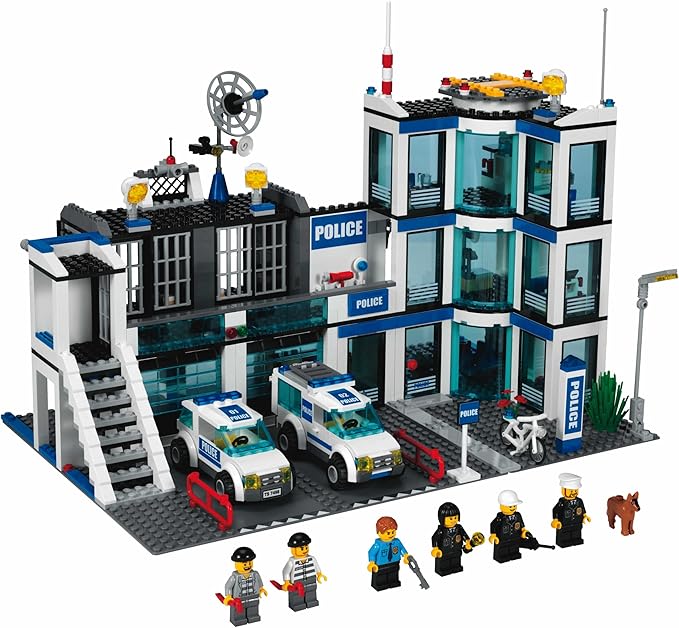 lego 乐高 城市组 警察总局7498