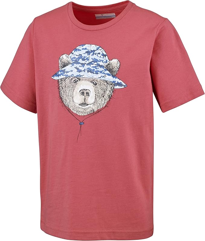 columbia 男童 hike the hills 短袖图案 t 恤