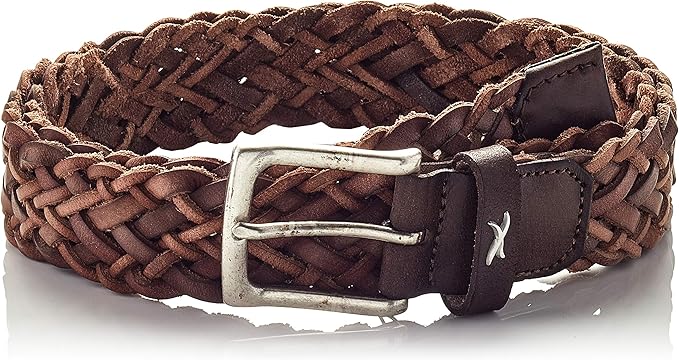 brax 男士风格皮革编织腰带