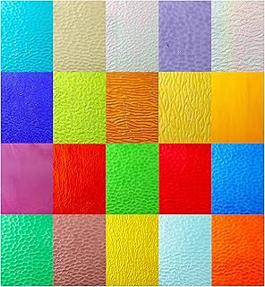 20 张彩色玻璃纸