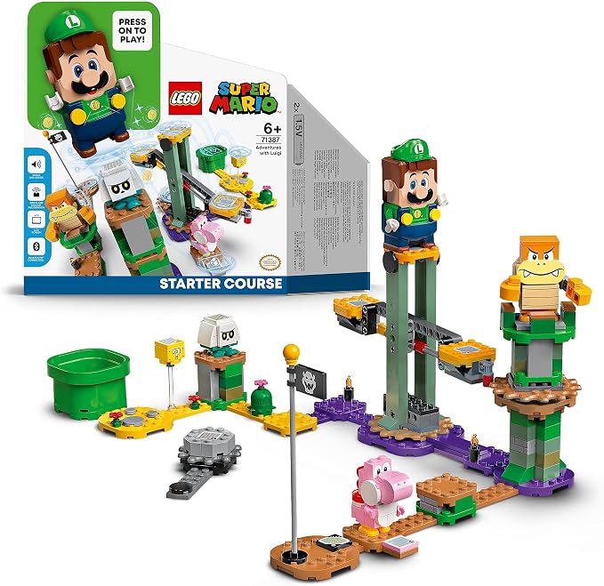 lego 乐高 super mario 超级马里奥 路易吉冒险的开始 入门套装 71387