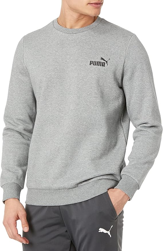 puma 彪马 男式 essentials 小标志羊毛圆领衫