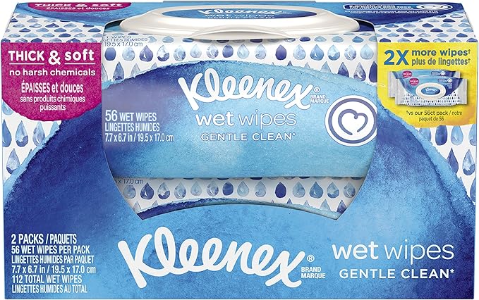 kleenex baby wipes