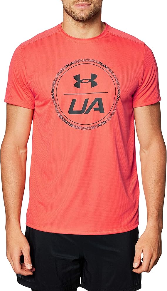 under armour 安德玛 男式 speed stride 图案短袖 t 恤