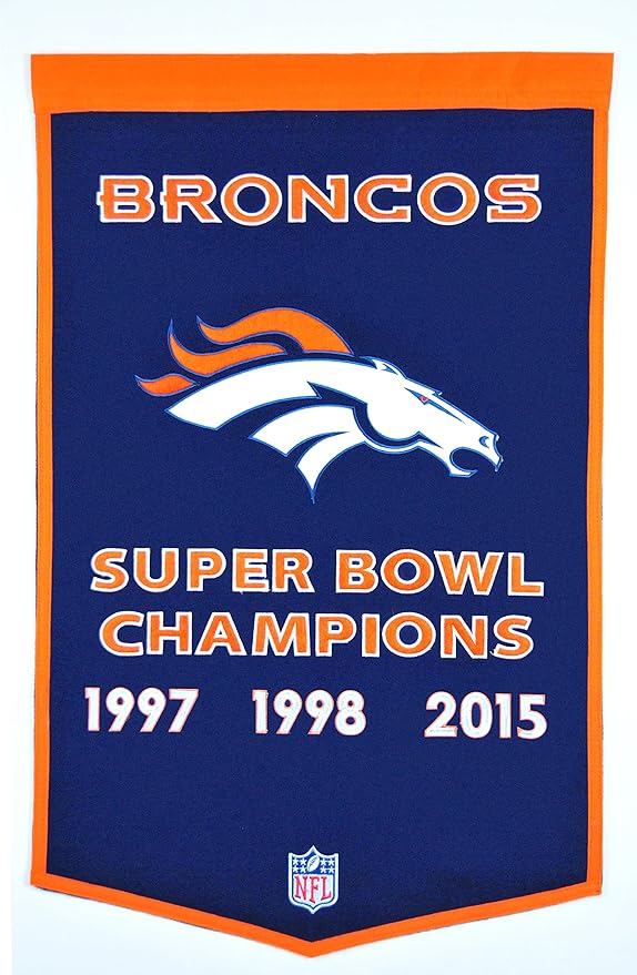 winning streak nfl 丹佛野马队 dynasty 横幅 : 亚马逊中国: 其他