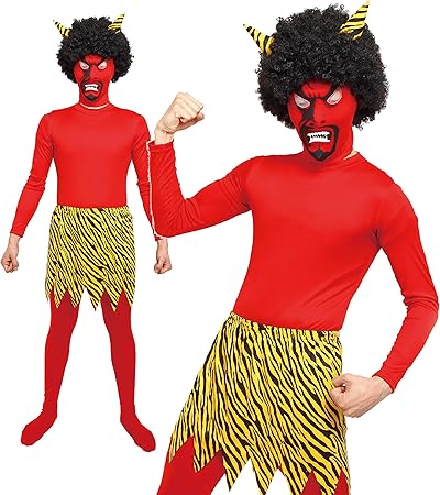 节分逼鬼全身フルセット红色 玩具 亚马逊中国