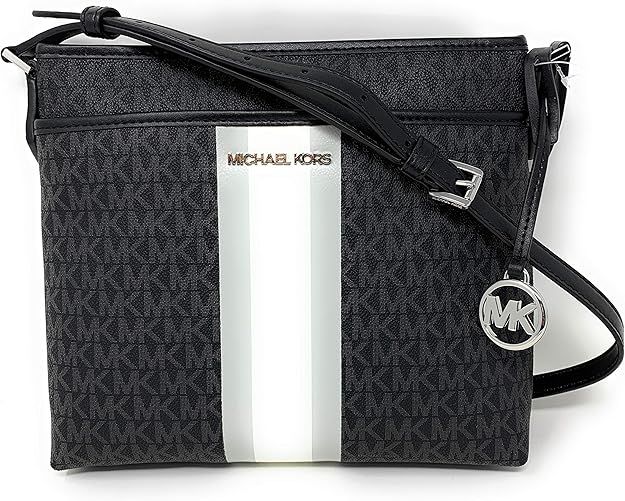 michael kors 迈克高仕 bedford 小号标志条纹斜挎包