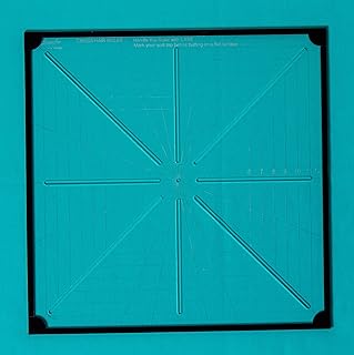 westalee design 6 点十字架标尺(8.5 英寸 x 8.5 英寸)