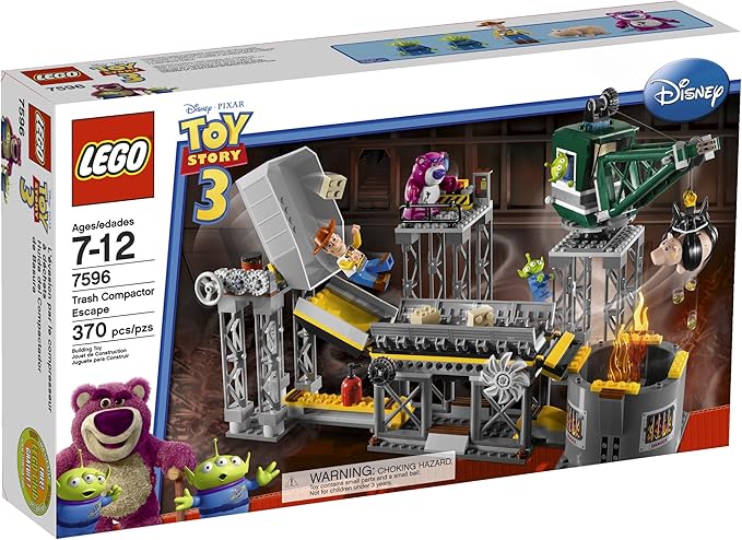 lego 玩具总动员垃圾箱逃跑车 (7596)