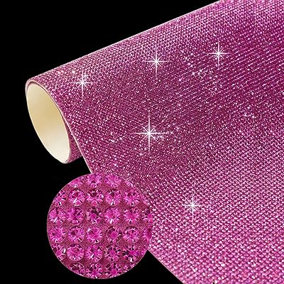 10830 件闪亮水晶水钻贴纸 diy 汽车装饰贴纸自粘闪光水钻水晶宝石