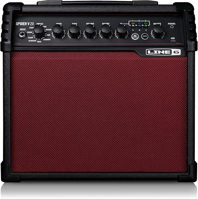 line 6 吉他音箱 spider v 20spider v 20 red