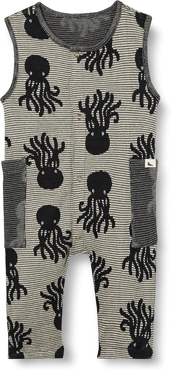 turtledove london 中性 婴儿 octo 提花双面背心