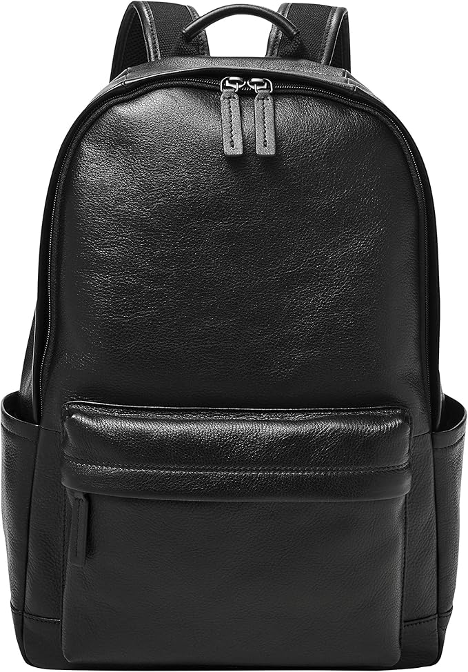 fossil 手提包背包 黑色//白色 12&#34;l x 5&#34;w x 18&