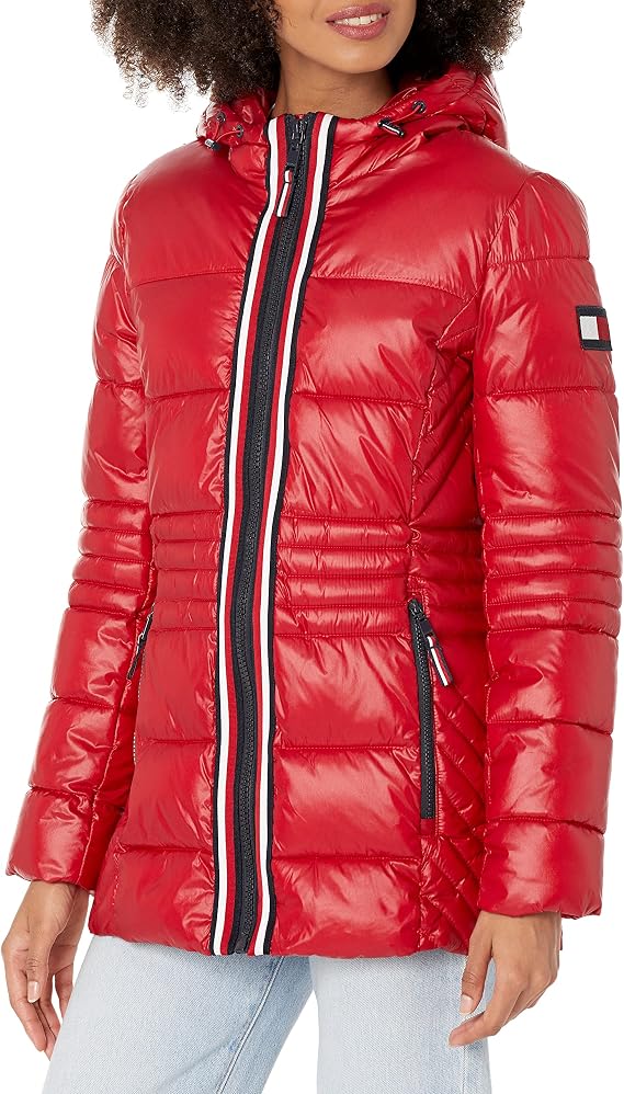 tommy hilfiger 汤米·希尔费格 女式短款羽绒