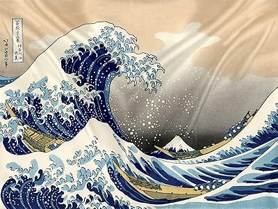神奈川大波浪挂毯 katsushika hokusai 三十六幅 富士山挂毯 房间墙壁