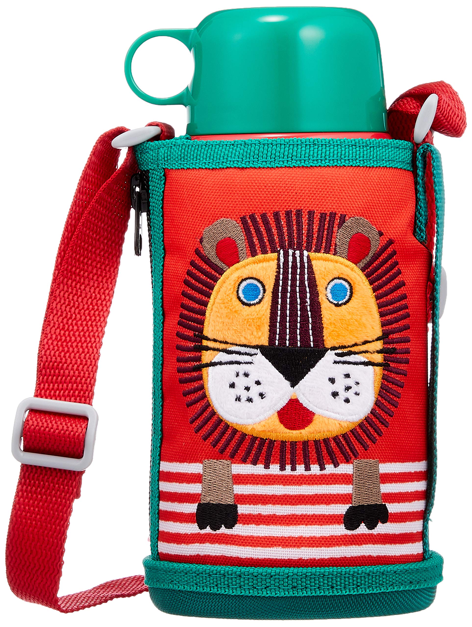 colobockle 不锈钢保温杯 600ml 运动款 直饮型 带杯子 两用 狮子 mbr