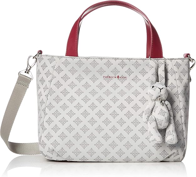 patrick cox 手提包 单肩包 《彩色文化》百合图案提花 多彩 手提包