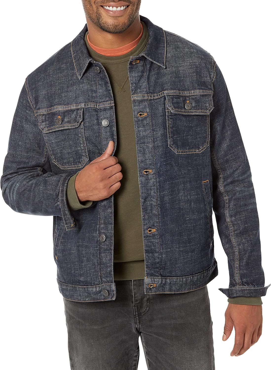Men's Denim Chore Jacket