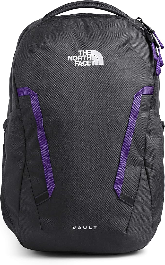 the north face 北面 女式 vault 背包 asphalt grey/peak purple