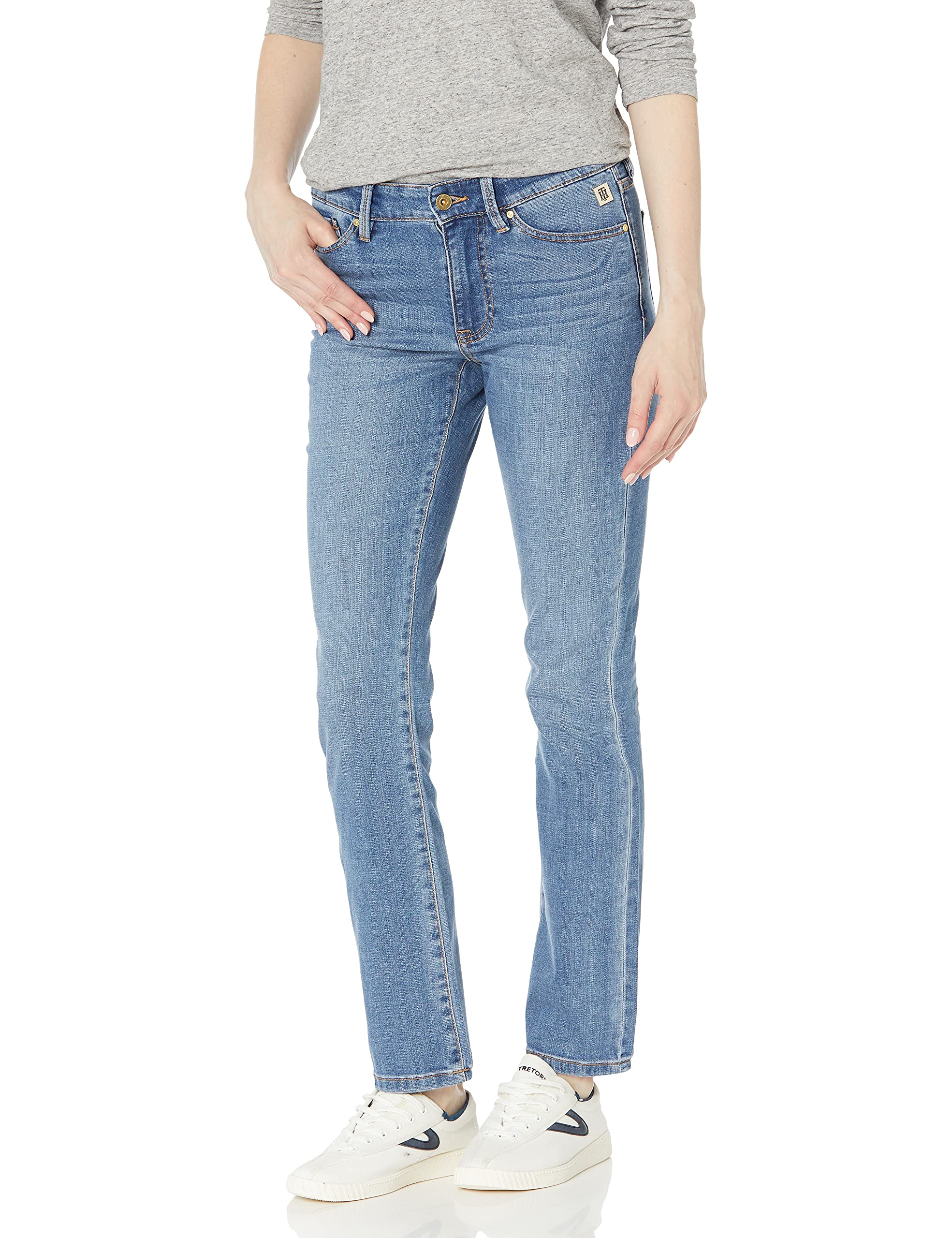 Tommy Hilfiger Tribeca straight leg jeans for women