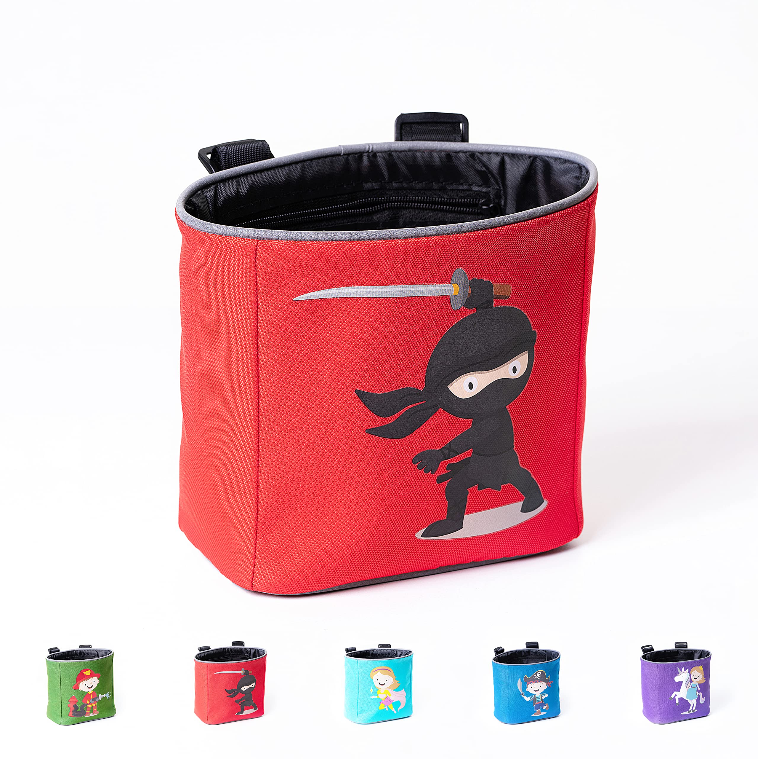 GRINSEZWERGE Kids' Bike handle bag Slider Bike handle bag Bike basket Bike bag Bike basket Bike bag Bike basket Tricycle Scooter Clutch Accessories Kids' Bike Teenage Mutant Ninja Turtles