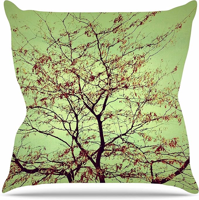 72 厘米 "sylvia coomes 现代秋树*棕色"户外抱枕