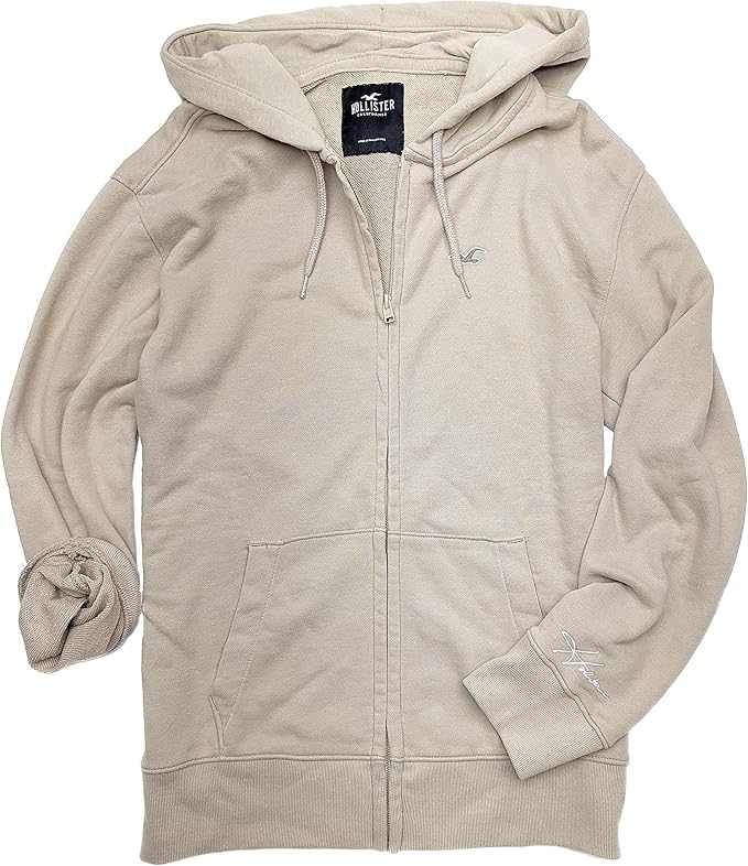 hollister 男士必备系列轻质厚绒布连帽衫 hom-11