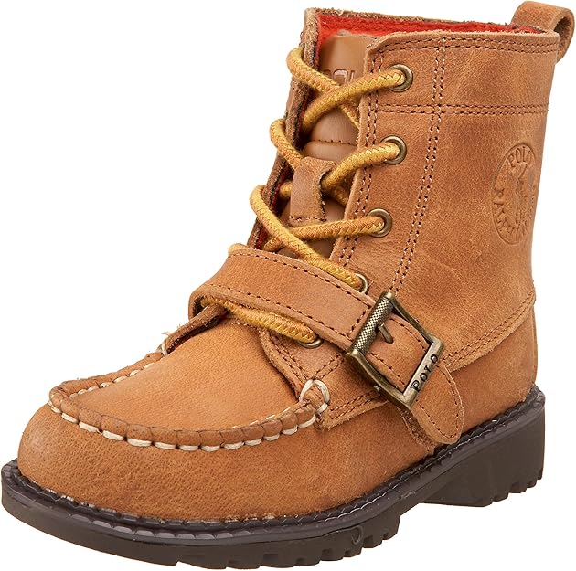 polo by ralph lauren 拉夫劳伦 幼儿/小童 ranger 高帮牛津鞋