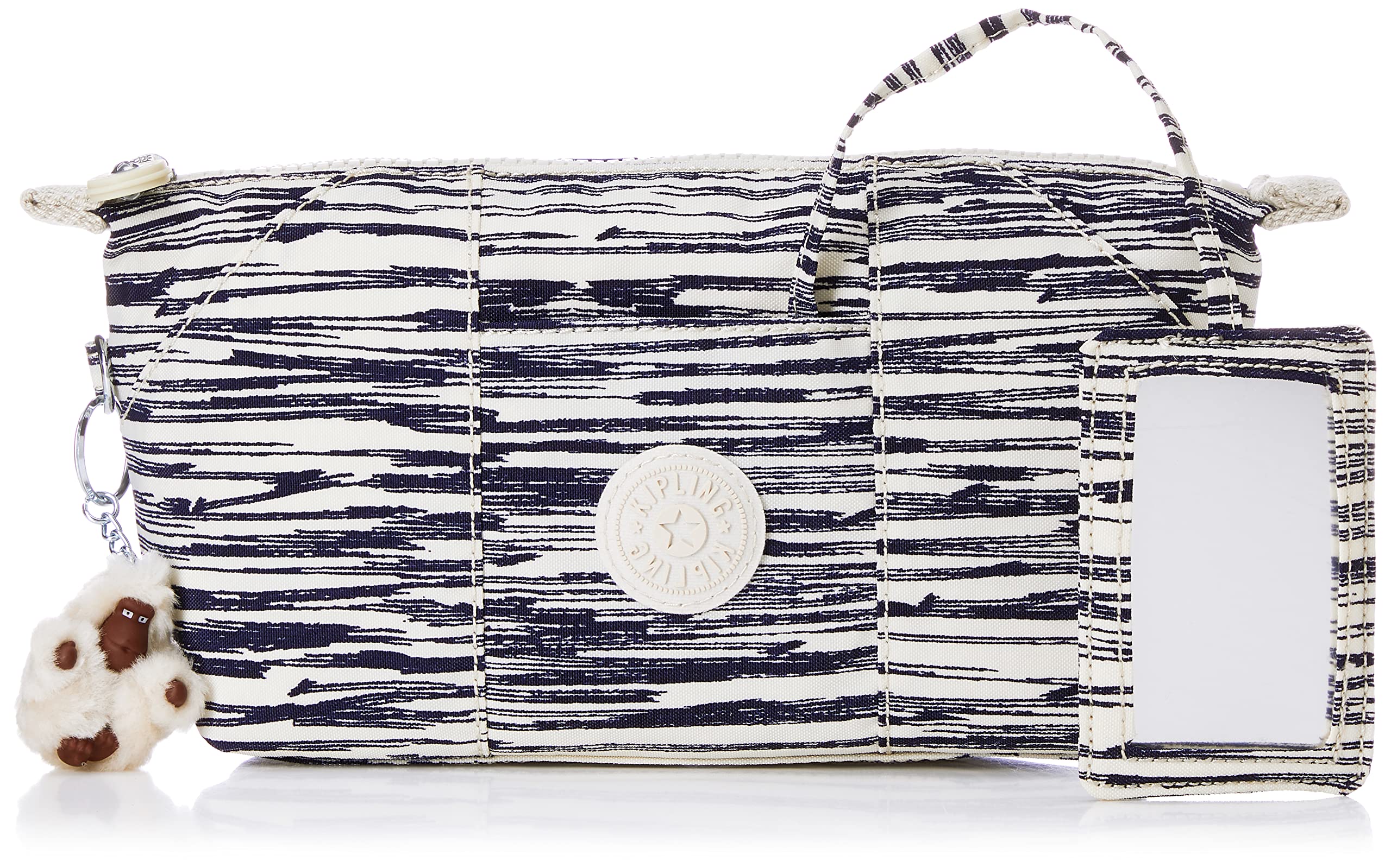 KIPLING small ART POUCH [*** merchandise], Scribble Lines, Free Size