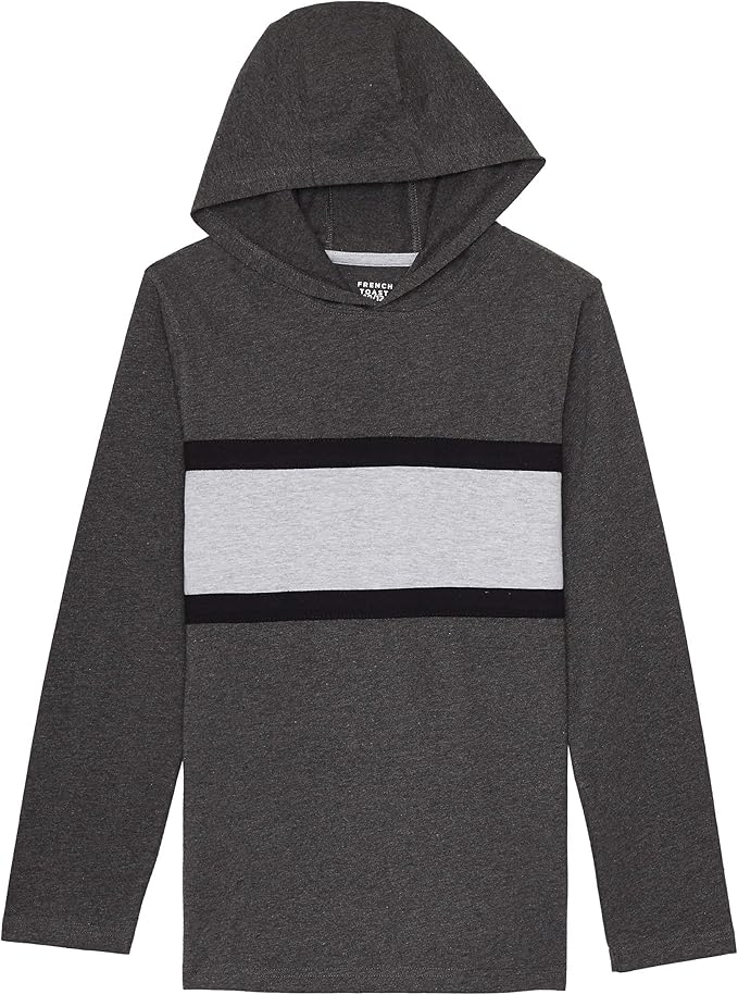 french toast 男婴长袖拼接 t 恤