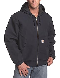 男士高大北极绗缝鸭绒传统大衣外套 c003,棕色,medium 【carhartt】