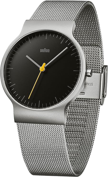 braun男式手表模拟石英经典腕表不锈钢bn0211bkslmhg