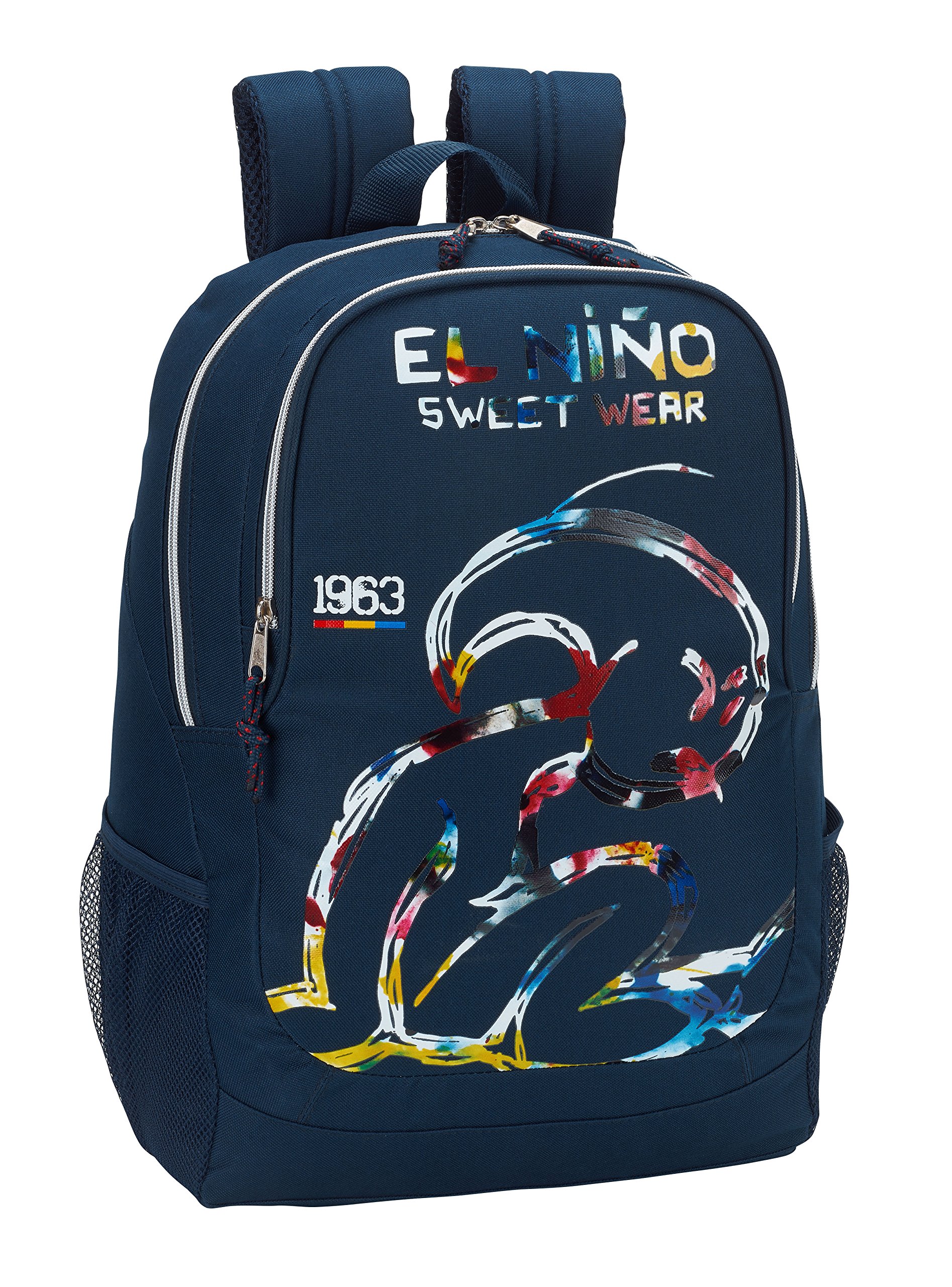El Nino "Splash" Backpack - Official - Bag, blue (zul Marino), 44, backpack