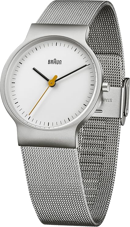 braun男式手表模拟石英经典腕表不锈钢bn0211whslmhl