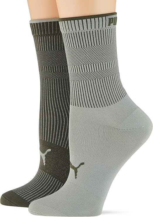 puma 彪马 女式休闲袜子(2 件装)