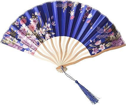 Party City 花鸟风月角色扮演扇子蓝色 亚马逊中国 玩具