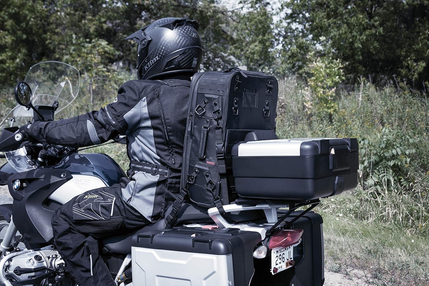 kuryakyn 5296 xkursion xw 阿森纳防风雨摩托车旅行袋: 拉杆行李箱