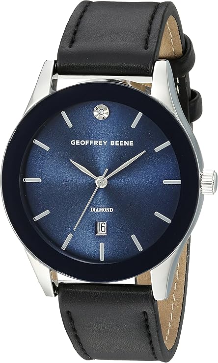 geoffrey beene 高级设计男式钻石系列手表