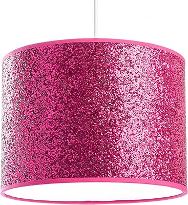 innoteck 多功能闪光圆柱灯灯罩,适用于天花板吊灯和台灯 - 玫瑰红