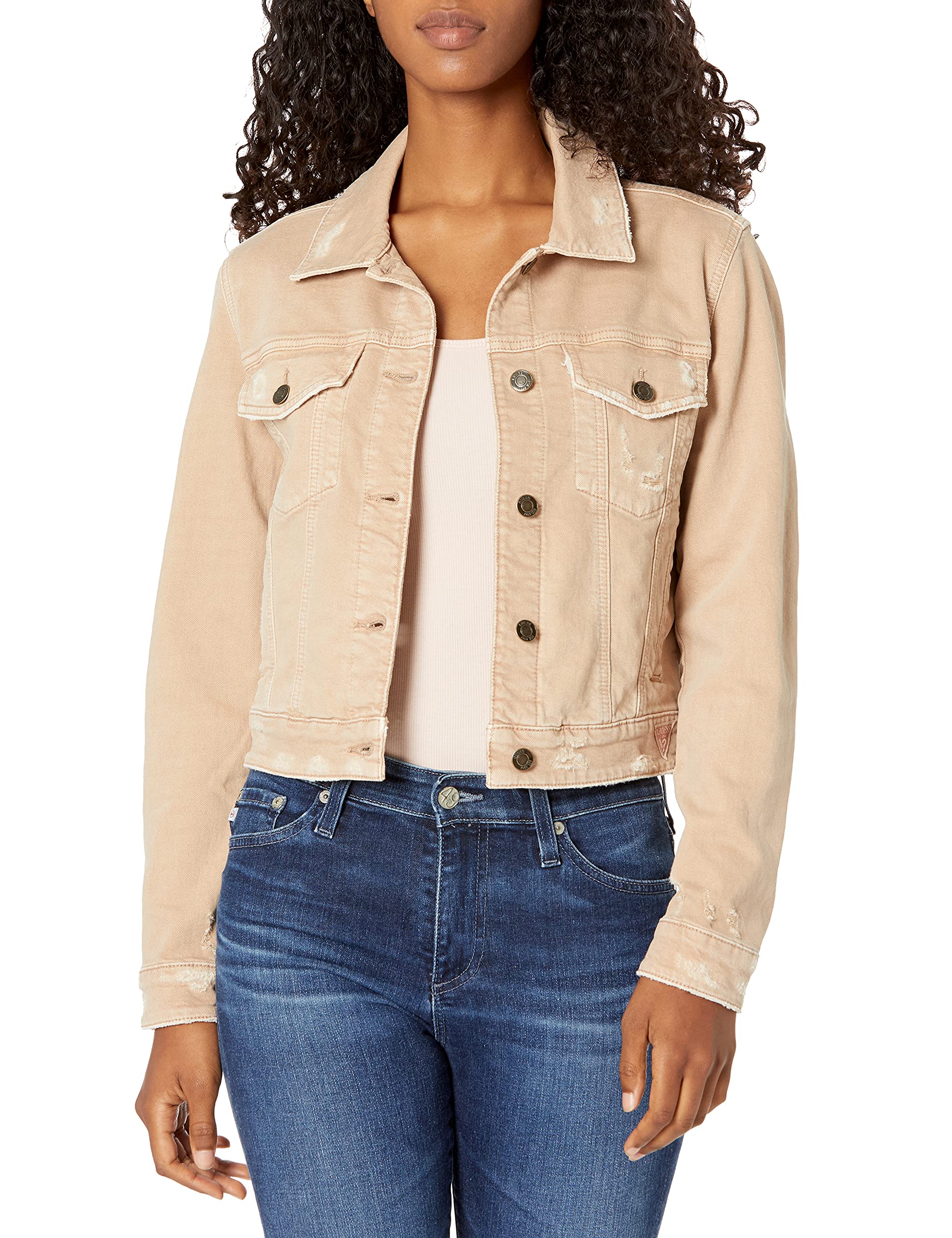 GUESS Stevie denim trucker jacket for women