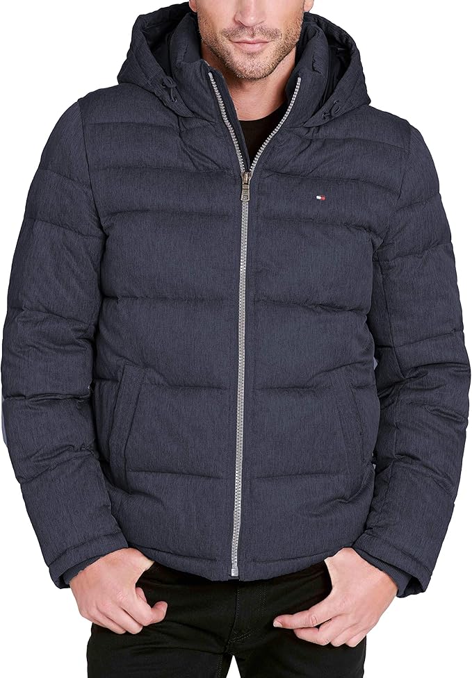 tommy hilfiger 汤米·希尔费格 男士连帽棉服