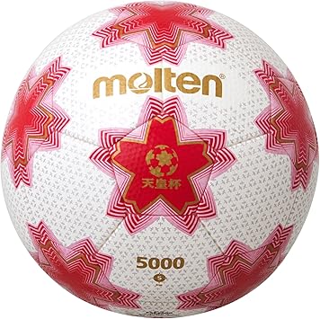 Molten 摩腾 日本比赛用球足球5号球白色 粉红色f5e5000白色粉色ホワイト ピンク5号 亚马逊中国 运动户外休闲