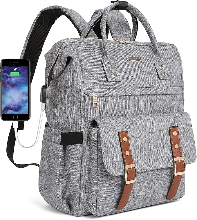 cluci 笔记本电脑背包女士 15.