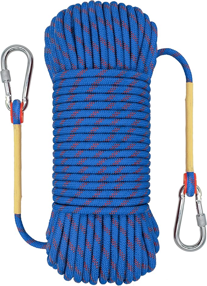 oxyvan 10 毫米登山绳,30 英尺,蓝色