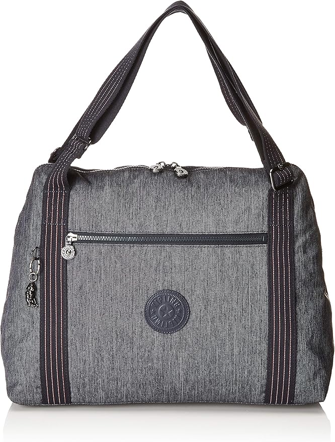 kipling 凯浦林 little pumpkin 邮差包, 蓝色(活性牛仔布), 44 cm